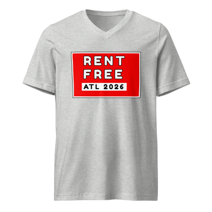 LIMITED EDITION Rent Free ATL 2026 V neck Unisex