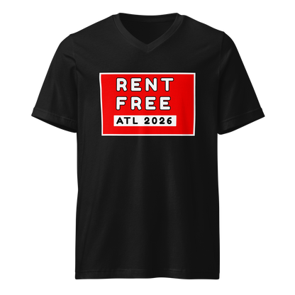 LIMITED EDITION Rent Free ATL 2026 V neck Unisex